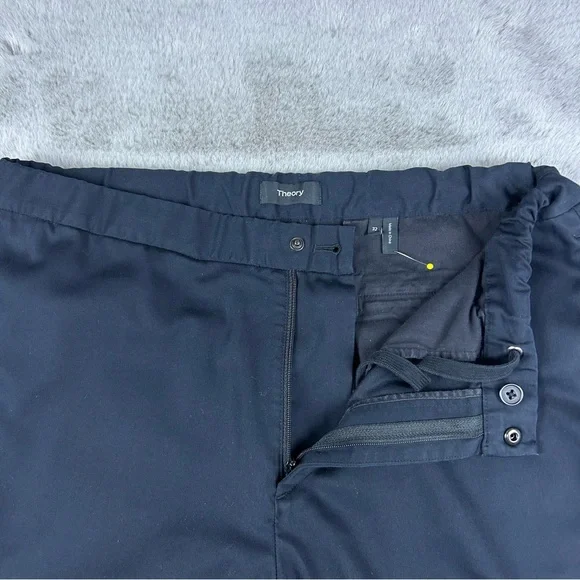 Theory Mens Terrance Zh Neoteric Joggers Pants 32x29 Ankle Zip Commuter Trousers
